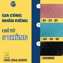 Các công thức 21-21-21, 30-10-10 và Humic
